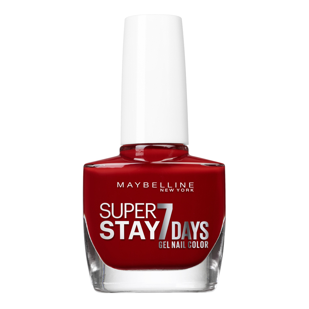 Maybelline New York - Superstay 7 Days Vernis à ongles longue tenue 06 - Rouge Profond 10 ml