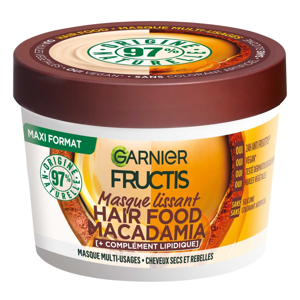 garnier - Fructis HairFood Masque Multi-Usages Macadamia 390 ml