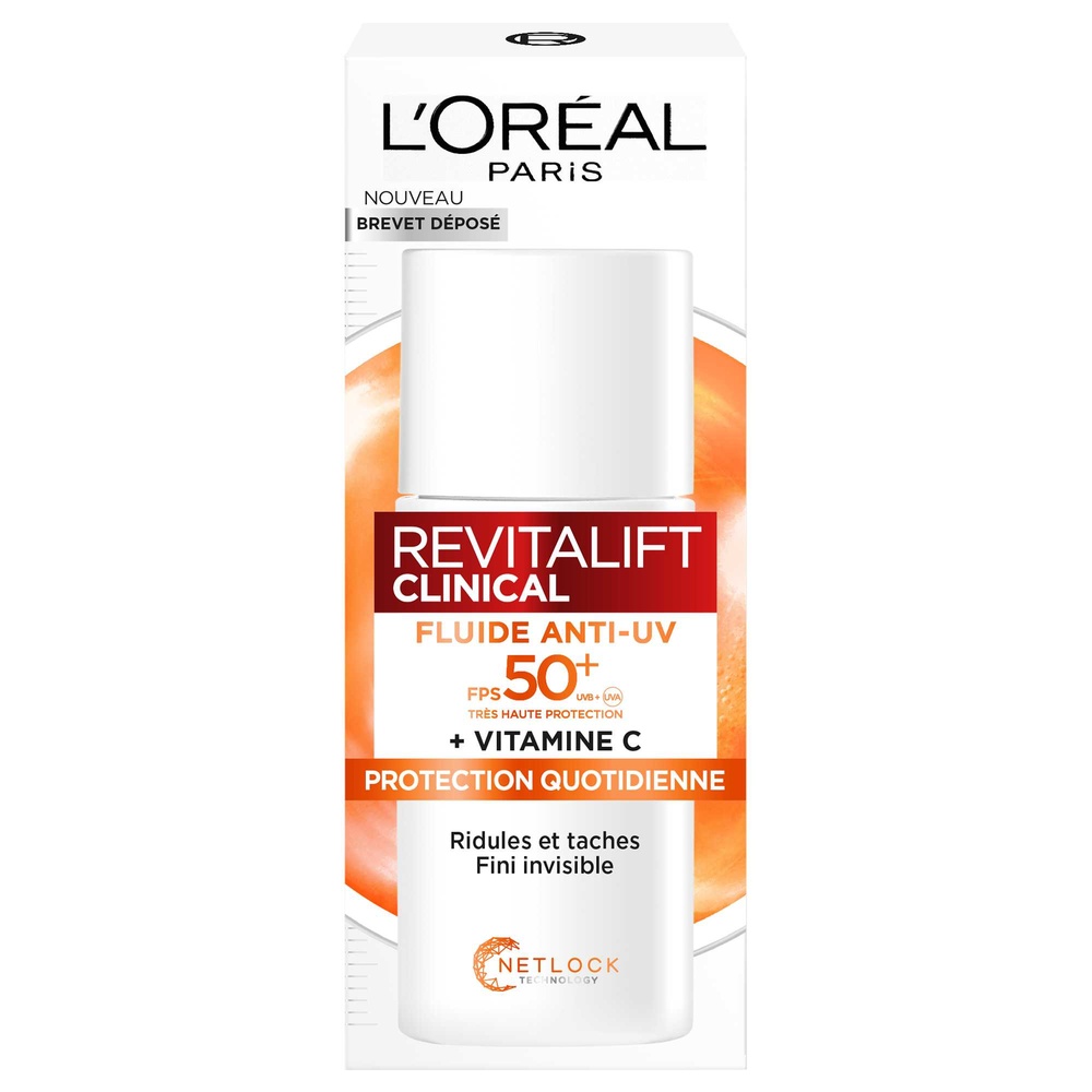 L'Oréal Paris - L Oréal Paris Revitalift Clinical Fluide Anti-UV FPS 50+ Vitamine C 50 ml