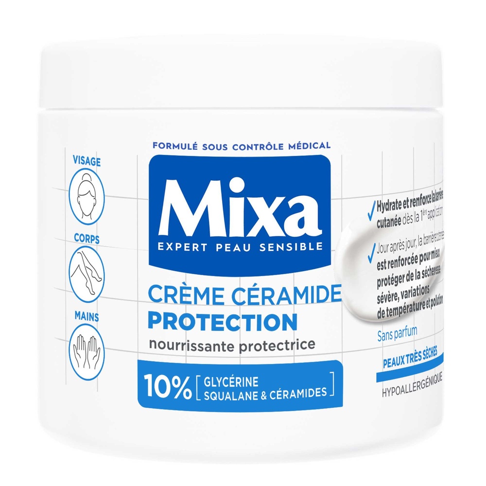 mixa - Mixa Expert Peau Sensible Crème Nourrissante Protectrice 400 ml