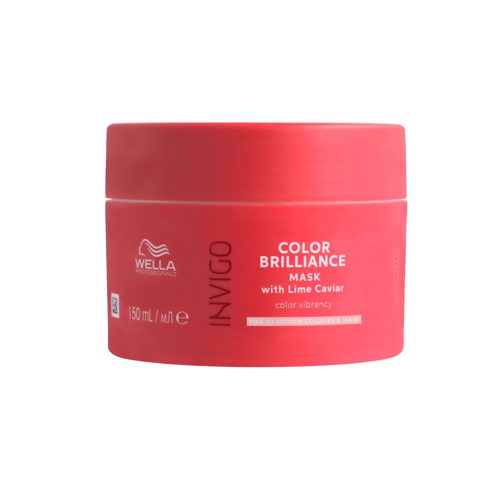 Wella - Invigo Color Brilliance Masque cheveux colorés fins à moyens 150 ml