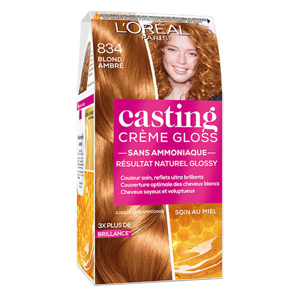 L´Oréal Paris - Casting Creme Gloss 834 Blond Ambré Coloration capillaire 180 ml