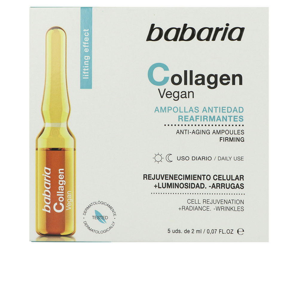 Babaria - Vegan Collagen Ampoules Raffermissantes Intenses 5 X Babaria Peeling visage 2 ml