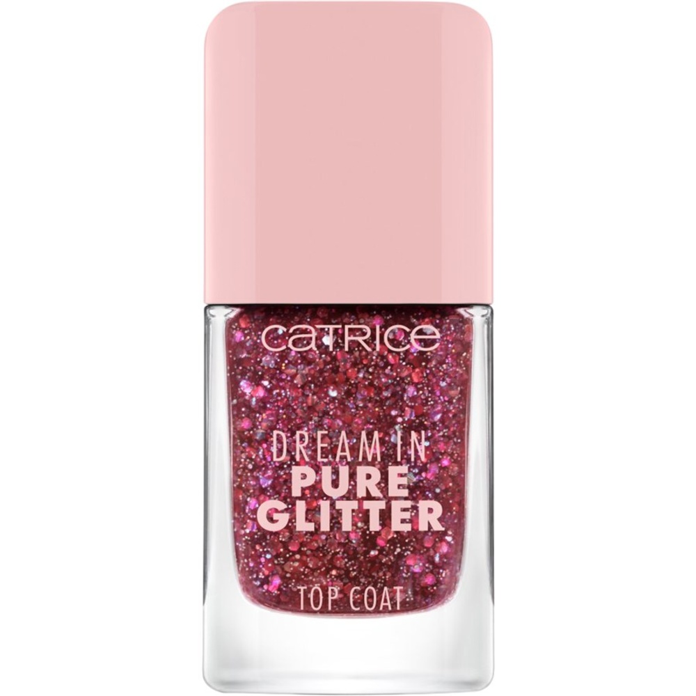Catrice - Dream In Pure Glitter Top Coat Crayon blanc pour ongles 10.5 ml
