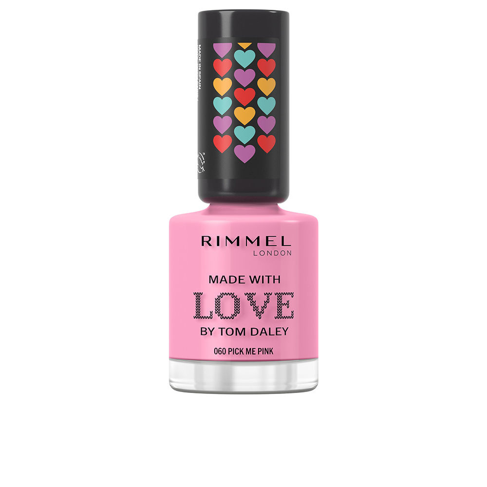 Rimmel London - Made With Love By Tom Daley Vernis À Ongles #060-pick Me Rose Rimmel London Crayon blanc pour ongles 8 ml